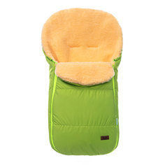 Конверт зимний меховой Nuovita Vichingo Pesco Verde chiaro, Салатовый