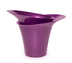 Акиби Горшок для цветов Модерн 2,5 л, фиолетовый перламутр