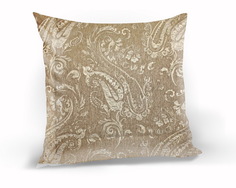 Kauffort Декоративная подушка Paisley Цвет: Коричневый (40х40)