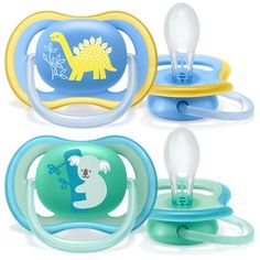 Соска силиконовая Philips Avent Ultra air ортодонтическая, 18м+, 2 шт.