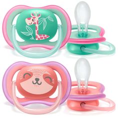 Соска силиконовая Philips Avent Ultra air ортодонтическая, 18м+, 2 шт.