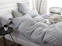 Постельное белье Cleo Zhemchuzhnaya (2 сп. евро)