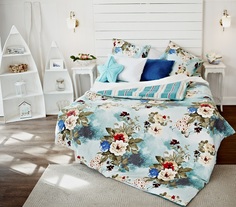 Постельное белье TM Textile Malenkaya Цвет: Бирюзовый (2 спал.)