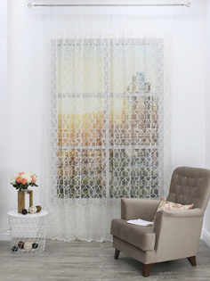 Штора Amore Mio Вышивка Classic 3,0x2,7 1 шт. Шампань