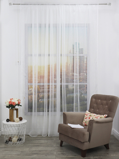 Штора Amore Mio Однотонный кристалон с утяжелителем 3,0x2,7 1шт. Шампань