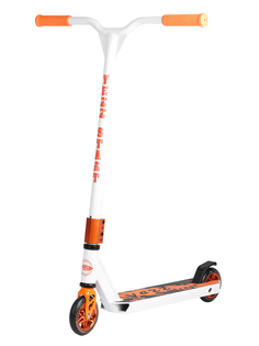 Трюковой самокат Yezz Start MS-160 бело-оранжевый