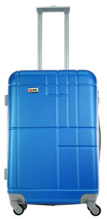Чемодан Union Geometry, синий, 68 см, M Юнион