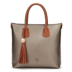 Шоппер женский JANES STORY KS-1499-26 металлик