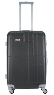 Чемодан Union Geometry, антрацит, 60 см, M Юнион