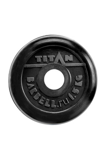 Диск для штанги 1,5 кг Titan