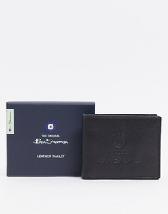 Кожаный бумажник Ben Sherman-Черный