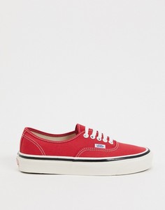 Красные кроссовки Vans Authentic 44 DX-Красный