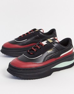 Черные кроссовки Puma Deva Chic-Черный