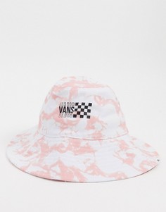 Широкополая панама с принтом тай-дай Vans Sun Dazed-Розовый