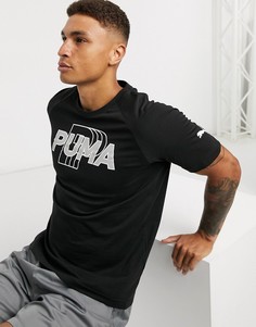 Черная спортивная футболка Puma Training-Черный