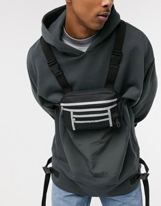 Сумка на грудь SVNX-Черный