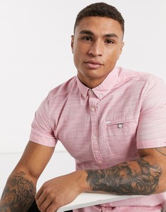 Розовая рубашка в полоску Tom Tailor-Розовый