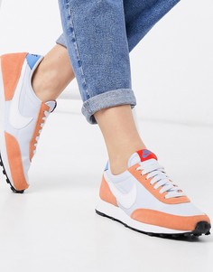 Сине-оранжевые кроссовки Nike Daybreak-Синий