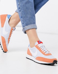 Сине-оранжевые кроссовки Nike Daybreak-Синий