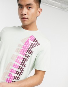 Зеленая футболка с логотипом в стиле ретро Nike Jordan-Зеленый