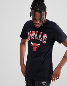 Черная футболка с логотипом "Chicago Bulls" New Era NBA-Черный