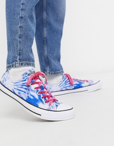 Кеды с принтом тай-дай Converse Chuck Taylor All Star Ox-Синий