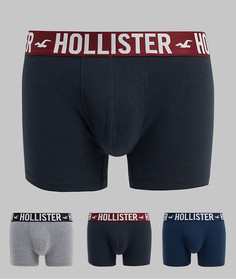 Комплект из 3 боксеров-брифов Hollister-Мульти