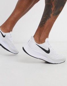 Белые кроссовки Nike Running Air Zoom Pegasus 37-Белый