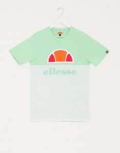 Зеленая футболка ellesse-Зеленый