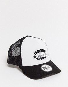 Белая кепка New Era 9forty-Белый