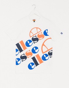 Белая футболка ellesse-Белый