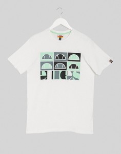 Белая футболка ellesse-Белый