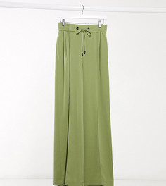 Джоггеры оливкового цвета Topshop Tall-Зеленый