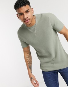 Светло-зеленая футболка Only & Sons-Зеленый