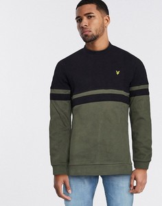 Джемпер с круглым вырезом Lyle & Scott-Черный
