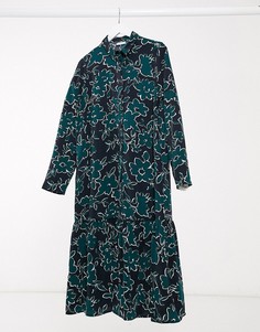 Платье-рубашка с принтом Vila-Мульти