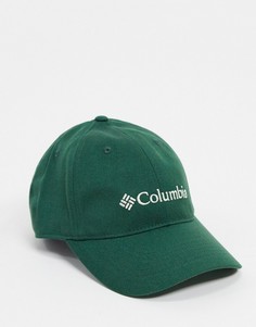 Зеленая бейсболка с регулируемым ремешком Columbia-Зеленый