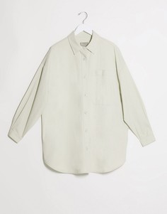 Свободная куртка шалфейно-зеленого цвета ASOS DESIGN-Зеленый