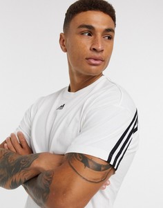 Белая футболка с логотипом adidas Training-Белый