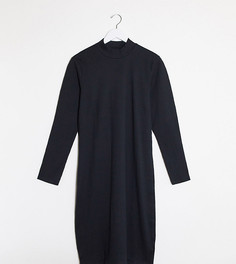 Черное платье-джемпер Vero Moda Curve-Черный