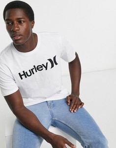 Белая футболка Hurley-Белый