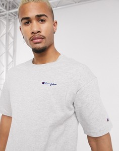 Серая футболка Champion-Серый