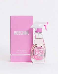 Туалетная вода Moschino - Pink Fresh Couture, 50 мл-Бесцветный