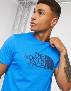 Синяя футболка The North Face Easy-Синий