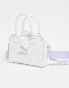 Белая маленькая сумка Puma-Белый