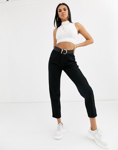 Черные джинсы в винтажном стиле Missguided-Черный