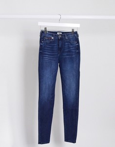 Синие джинсы скинни с завышенной талией Tommy Jeans-Черный