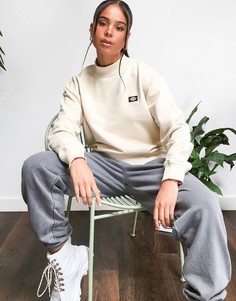 Светлый oversized-свитшот Dickies-Кремовый