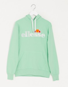 Худи зеленого цвета ellesse-Зеленый