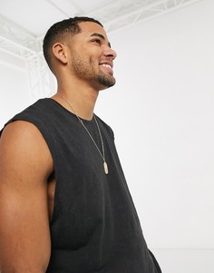 Черная майка Jack & Jones Originals-Черный